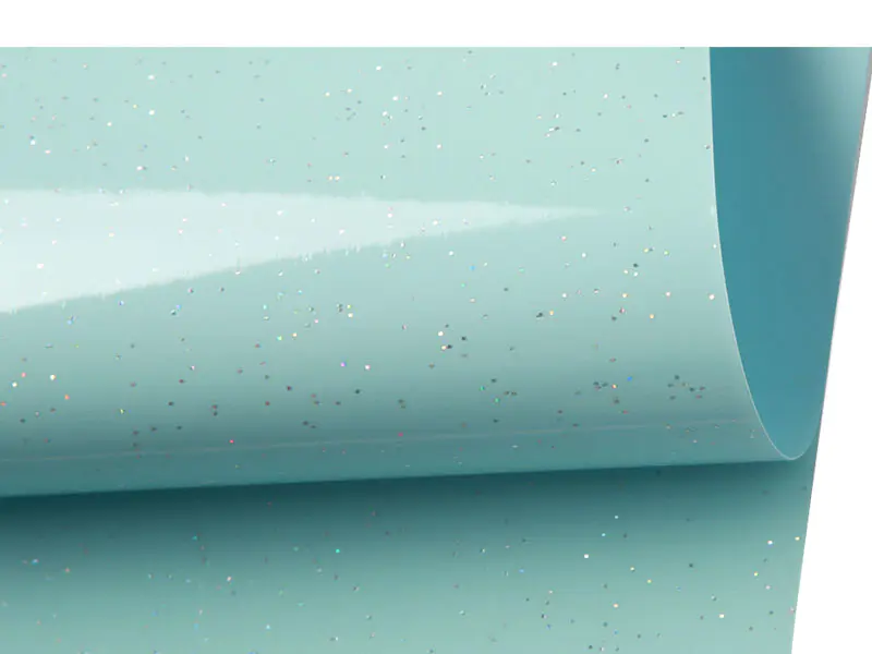 Světle zelená PVC stropní měkká fólie-22